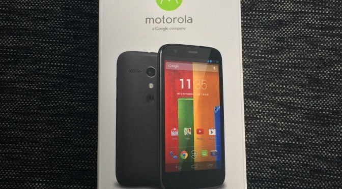 Unboxing Motorola Moto G